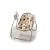 Fisher-Price Open Top Take-Along Swing - Scribble Safari