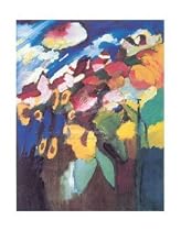 Murnau, the Garden II, 1910 Abstract Art Poster Print by Wassily Kandinsky, 11x14