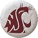 Washington State University Cougars white tire cover, Size LARGE