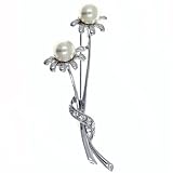 Faux Pearl Daixy Pugster