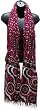 Crinkle Circle Design Scarf - Colors Available