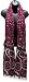 Crinkle Circle Design Scarf - Colors Available