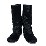 2011AW 秋冬新作 NUNC/ヌンク ショートブーツ レディース ハラコ ポニーレザー ブラック 黒 SIZE：38/24cm
