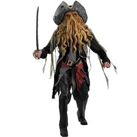 Pirates of the Caribbean 2 and 3 Davey Jones Deluxe Teen