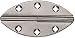 Tools & Hardware : Lamello 166013 Duplex Hinge 20 (Nickel) Box of 20 (10-left/10-right)