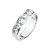 14K White Gold 1 1/4 ct. ''Created Moissanite