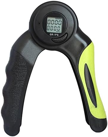 Toprime® Hand Strengtheners ZHG2323B Digital Calorie Burnt and Count Gym Hand Exercise Grip LCD Display Green