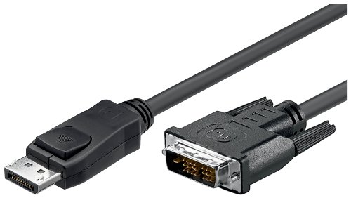 Wentronic DisplayPort Kabel (20 polig Stecker auf DVI 24+1 Stecker) 5 m Preisvergleich