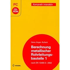 Berechnung metallischer Rohrleitungsbauteile 1