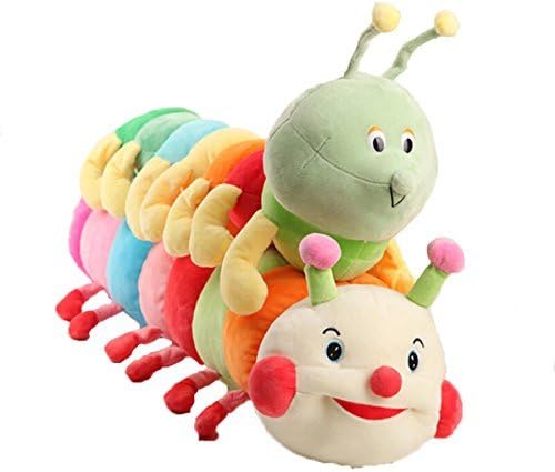 Yeartar Plush Toy Doll Caterpillar Toy Large Pillow Children Birthday Gift（purple 130cm）