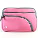 Kroo 11234 Retro Sleeve for 10-Inch Portable Laptop (Pink)
