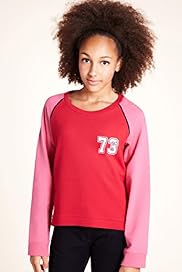 Girls Limited Pure Cotton Oversized Sweat Top