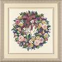 Dimensions Wreath Of Roses Crewel Kit