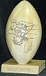 Wartburg Knights Solid Maple Wood Laser Engraved Football NCAA College Athletics
