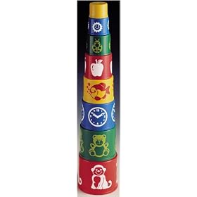 Stacking Cups Cups (Set Of 8 Pc) - Affordable Gift for Your Little One! Item #LMID-1038