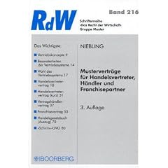 Mustervertr�ge f�r Handelsvertreter, H�ndler und Franchisepartner