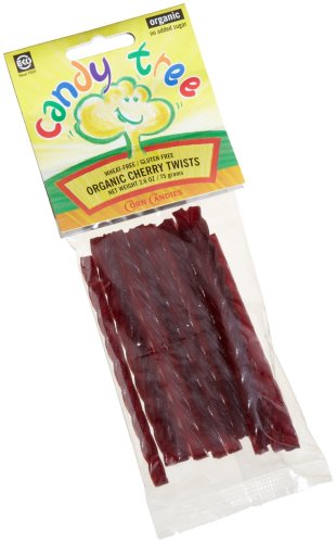 Candy Tree Gluten Free Cherry Twists, 2.4-Ounce Packages (Pack of 12)