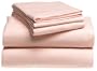 Pike Street Solid Flannel King Sheet Set, Pink