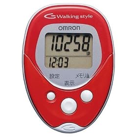 �I������(OMRON) �w���X�J�E���^ Walking style HJ-113 ���b�h