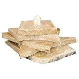 Aqua Rock TSFS Fountain Kit, Tan Sandstone Flag Stack