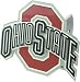 Ohio State Buckeyes Logo Trailer Hitch Cover