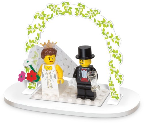 レゴ ミニフィグ ウェディング・ファイバー(結婚式のギフト) ／ LEGO Minifigure Wedding Favors Set 853340 [国内正規品] For table decoration only