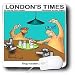 Londons Times Funny Bugs and Slugs Cartoons - Snail Russian Roulette - Mouse Pads