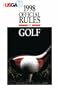 The Official Rules of Golf (Serial)
