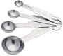 Hoffritz 4-Piece Stainless Steel Measuring Spoon Set