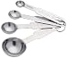 Hoffritz 4-Piece Stainless Steel Measuring Spoon Set