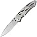 Buck Einhandmesser, Modell Pilot, 440 C, glatte Klinge, Edelstahl-Heft, Clip Buck Einhandmesser, Modell Pilot, 440 C, glatte Klinge, Edelstahl-Heft, Clip