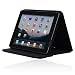 Incipio IPAD-252 New iPad Premium KICKSTAND Case with Stylus – Black Vegan Leather