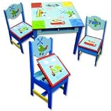 Product details for Go Man Go Storage Table & Two Storage Chairs