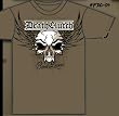 DEATH CLUTCH BROCK LESNAR "SKULL" GREEN MMA SHIRT SIZE X-LARGE