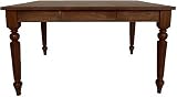 Carolina Cottage Chestnut Finish Mayfair Dining Table