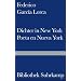 Dichter in New York. Poeta en Nueva York: Gedichte: Gedichte / Spanisch und deutsch (Bibliothek Suhrkamp)