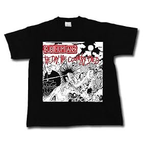 Subhumans - COUNTRY DIED T-shirt, Black