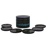 Handmade Lacquer Coaster Set Intricate Hand-etched Floral Design (Thailand)