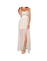 Sexy Strapless Sweetheart Pleated Cutout Slit Floral Print Chiffon Evening Dress 