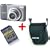 Bundle: Canon A2000 IS 10MP Zoom Digital Camera + 4GB + Soft Case