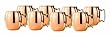 Old Dutch 2-Ounce Solid Copper Moscow Mule Shot Mugs, Set of 8