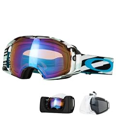 Oakley Airbrake Mint Tech Stripe l HI Persimmon l Dark Grey