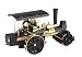 00396 - Wilesco D 396 - Dampfwalze, schwarz/messing inklusive RC-Anlage