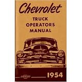 1954 CHEVROLET TRUCK Full Line Owners Manual User Guide by Chevrolet