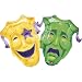Comedy Tragedy Masks Jumbo Mylar Party Balloons (5 count)