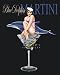 Blue Dolphin Martini Art Poster