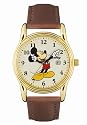 Disney Women's Mickey Mouse Motion Hands Leather Strap Watch #MC0074D