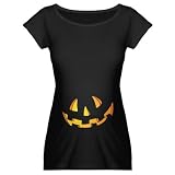 Halloween Jack O Lantern Maternity Dark T-Shirt
