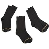 Gold Toe Big Boys' Three Pairs of Crew Socks
