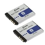 ClearMax Two (2) High Capacity NP-BD1 / NP-FD1 Replacement Lithium-Ion Batt ....